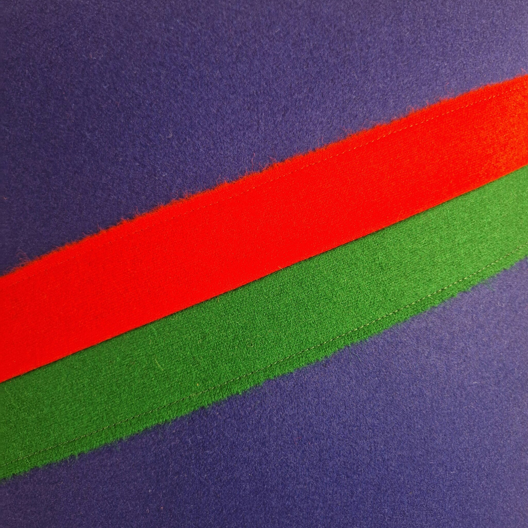 Kudde Klarblå 40x40