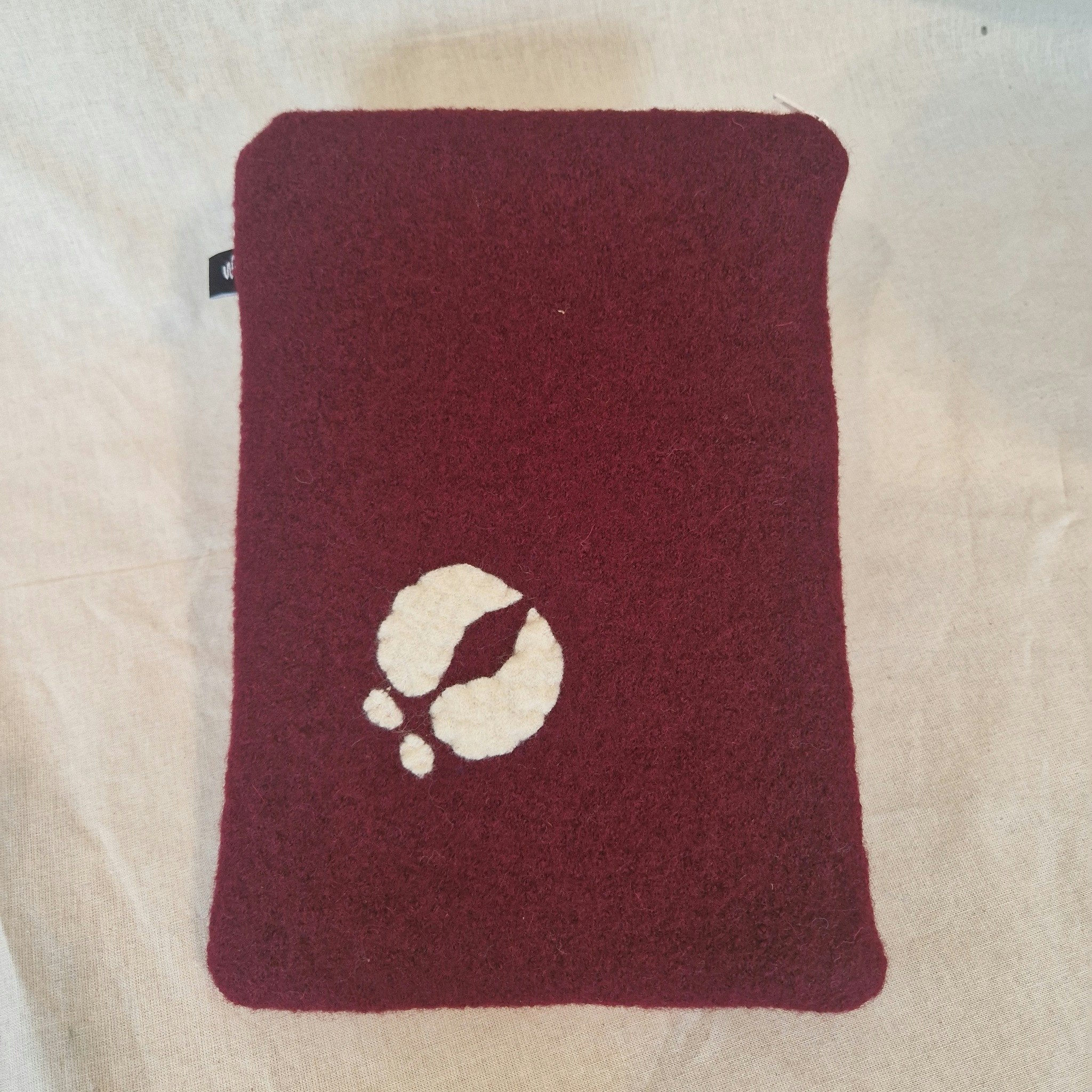 Fodral surfplatta/Ipad Vinröd