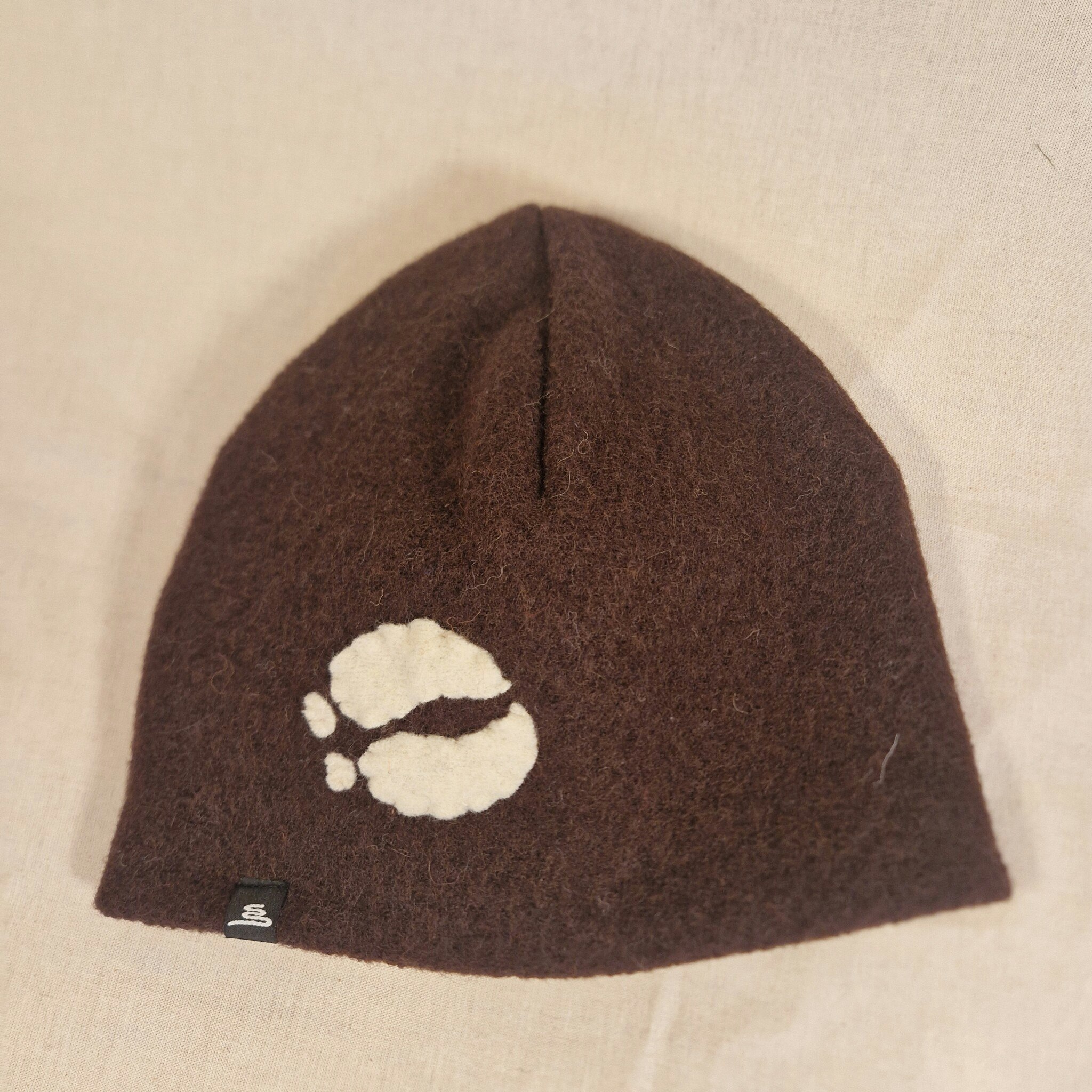 Ullmössa brun, renspår
