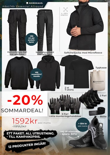 Höstpaket Essential Allround - 12 Produkter