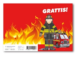 Grattiskort - Firemen V100.106-01