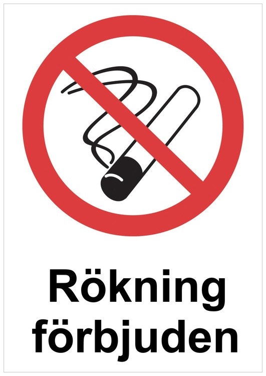 Förbudsskyltar