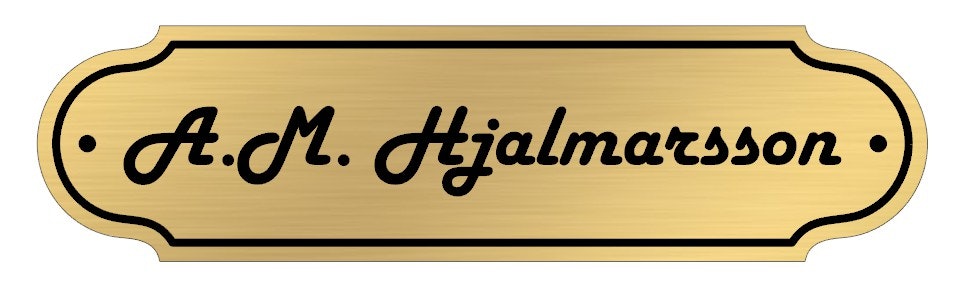Skylt Plast Gravyr !