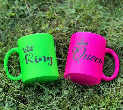 Muggar 2-pack King & Queen