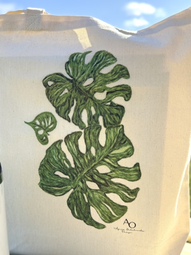 TYGPÅSE - MONSTERA