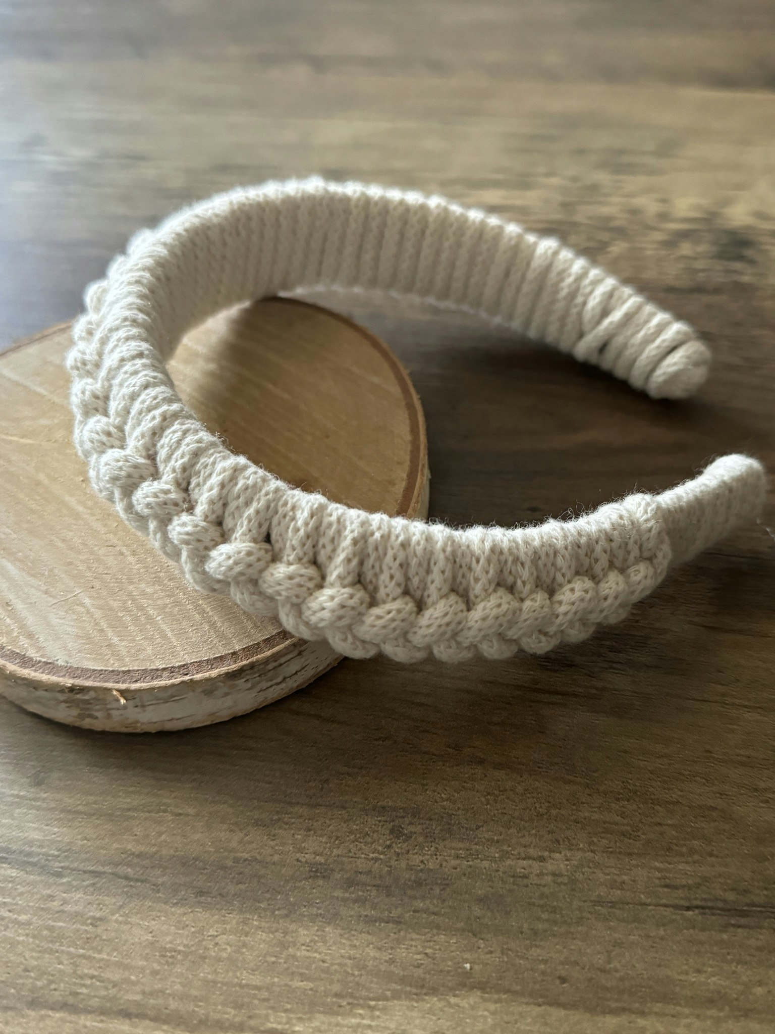 Diadem Makrame -Handmade