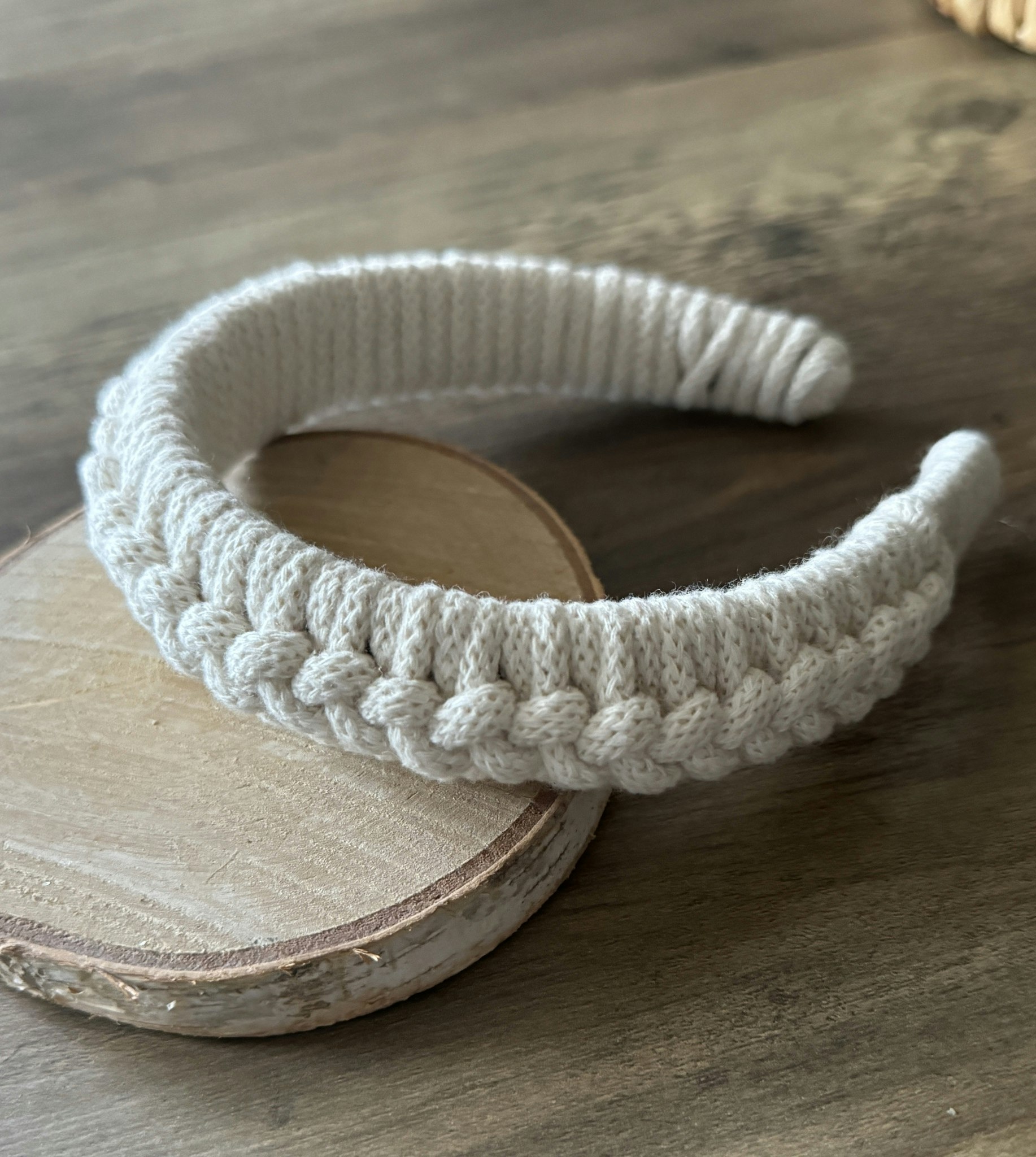 Diadem Makrame -Handmade