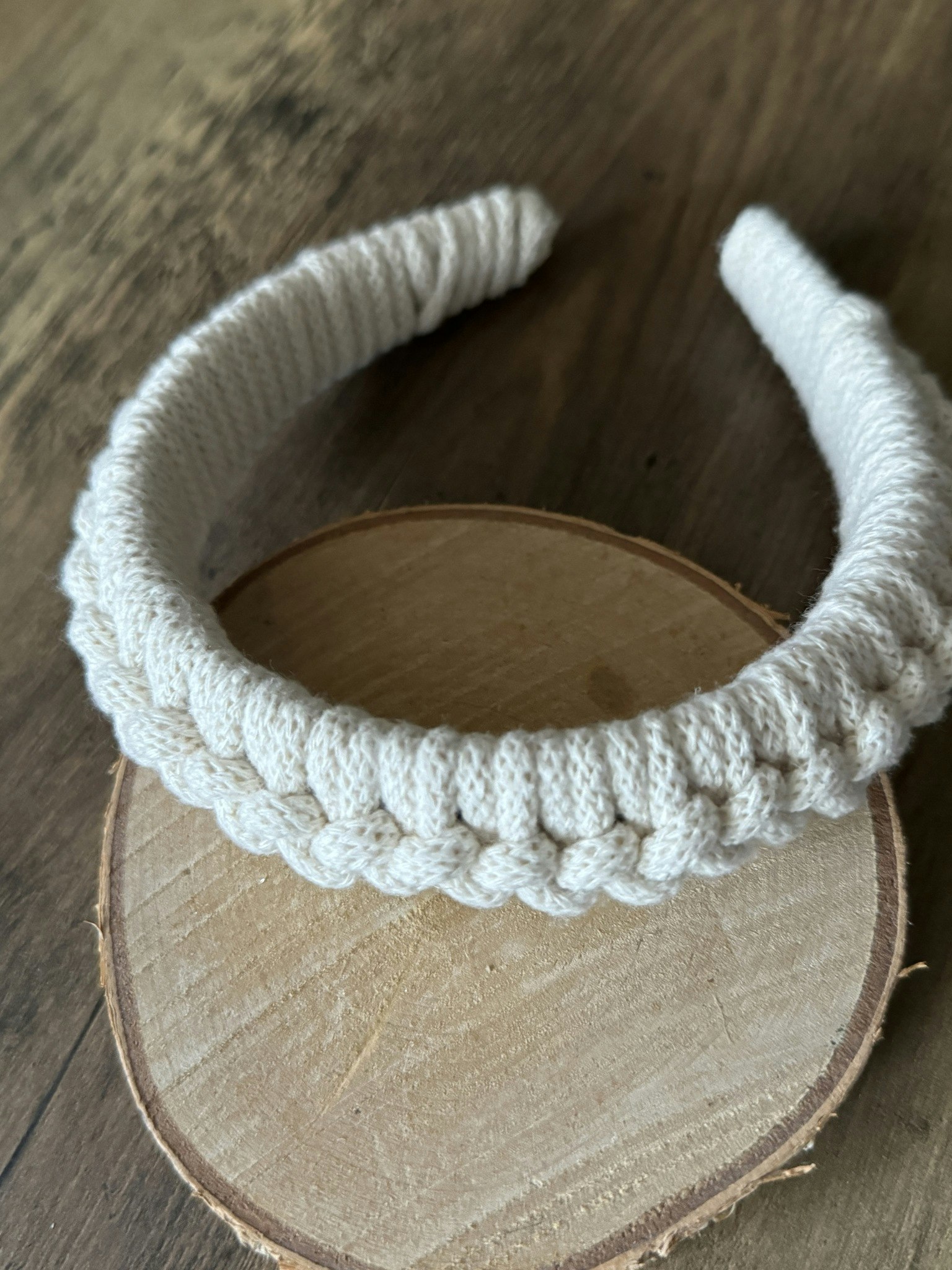 Diadem Makrame -Handmade