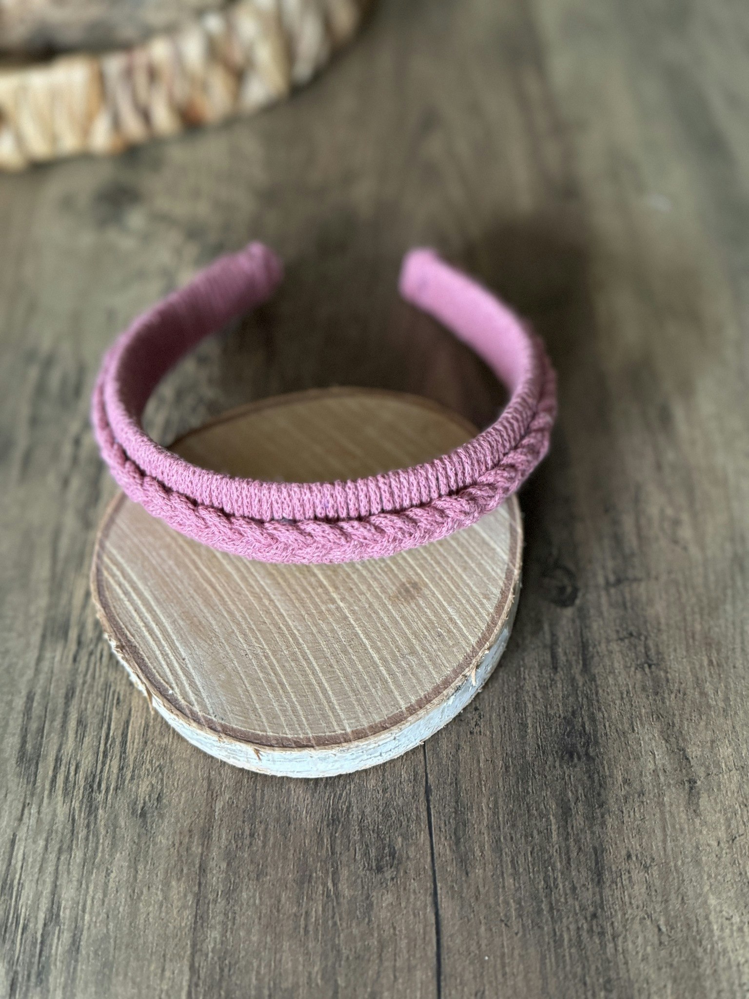 Diadem macrame/fläta