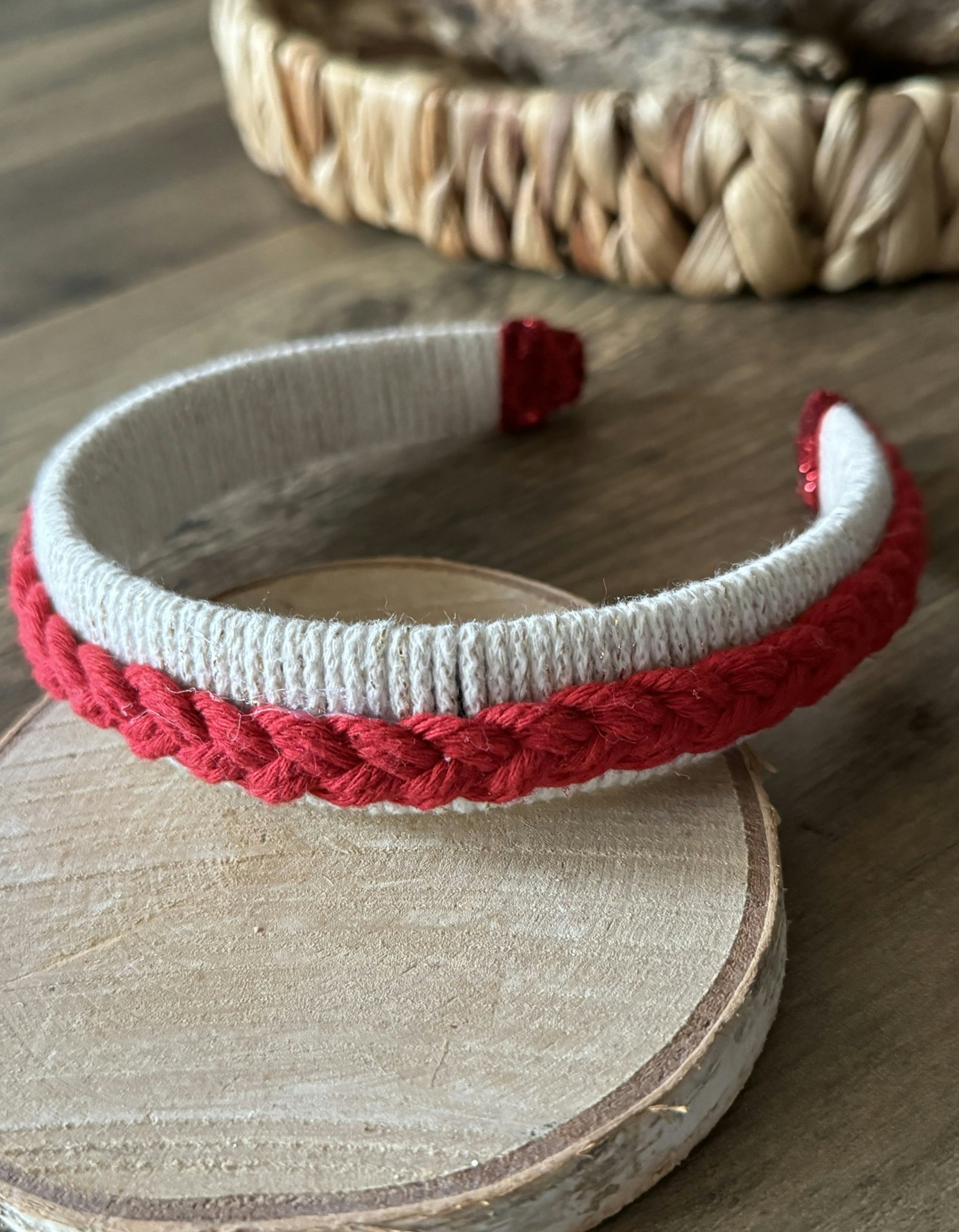 Diadem macrame/fläta