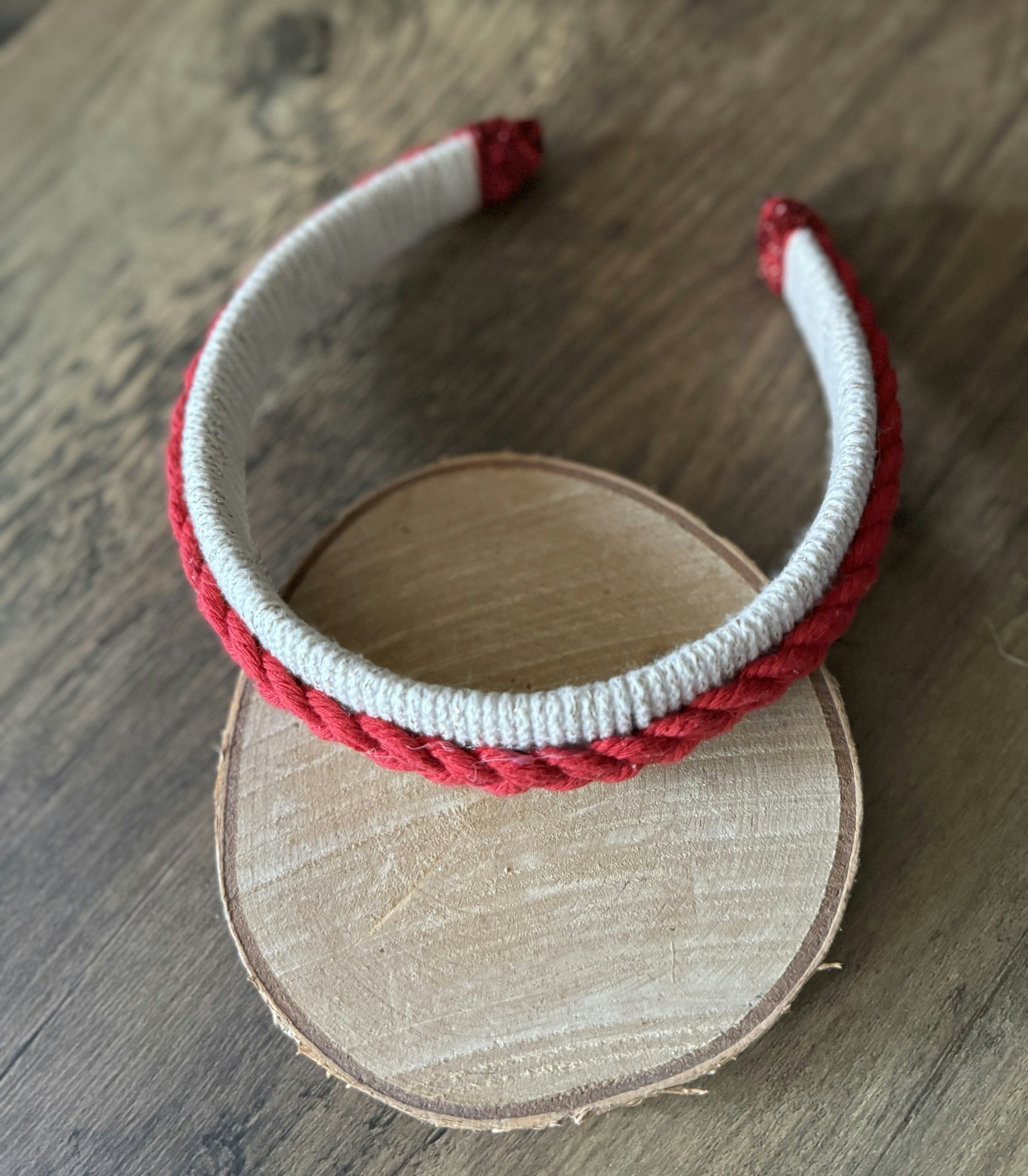 Diadem macrame/fläta