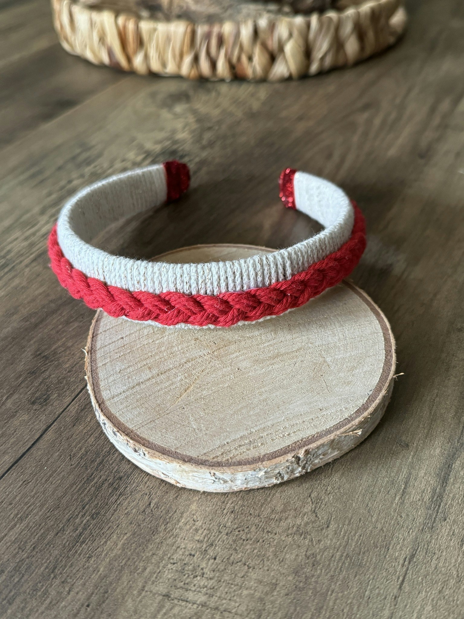 Diadem macrame/fläta