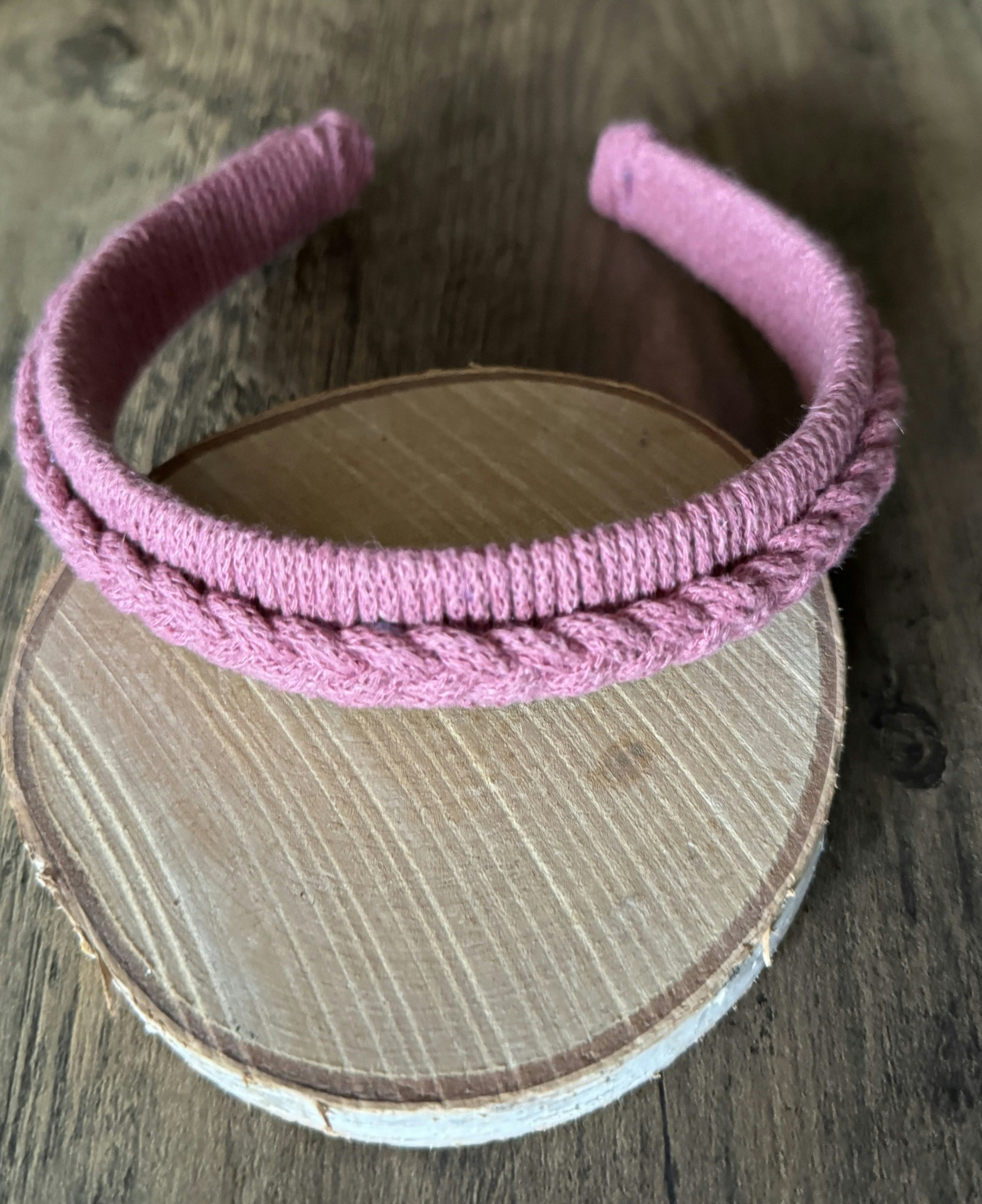 Diadem macrame/fläta