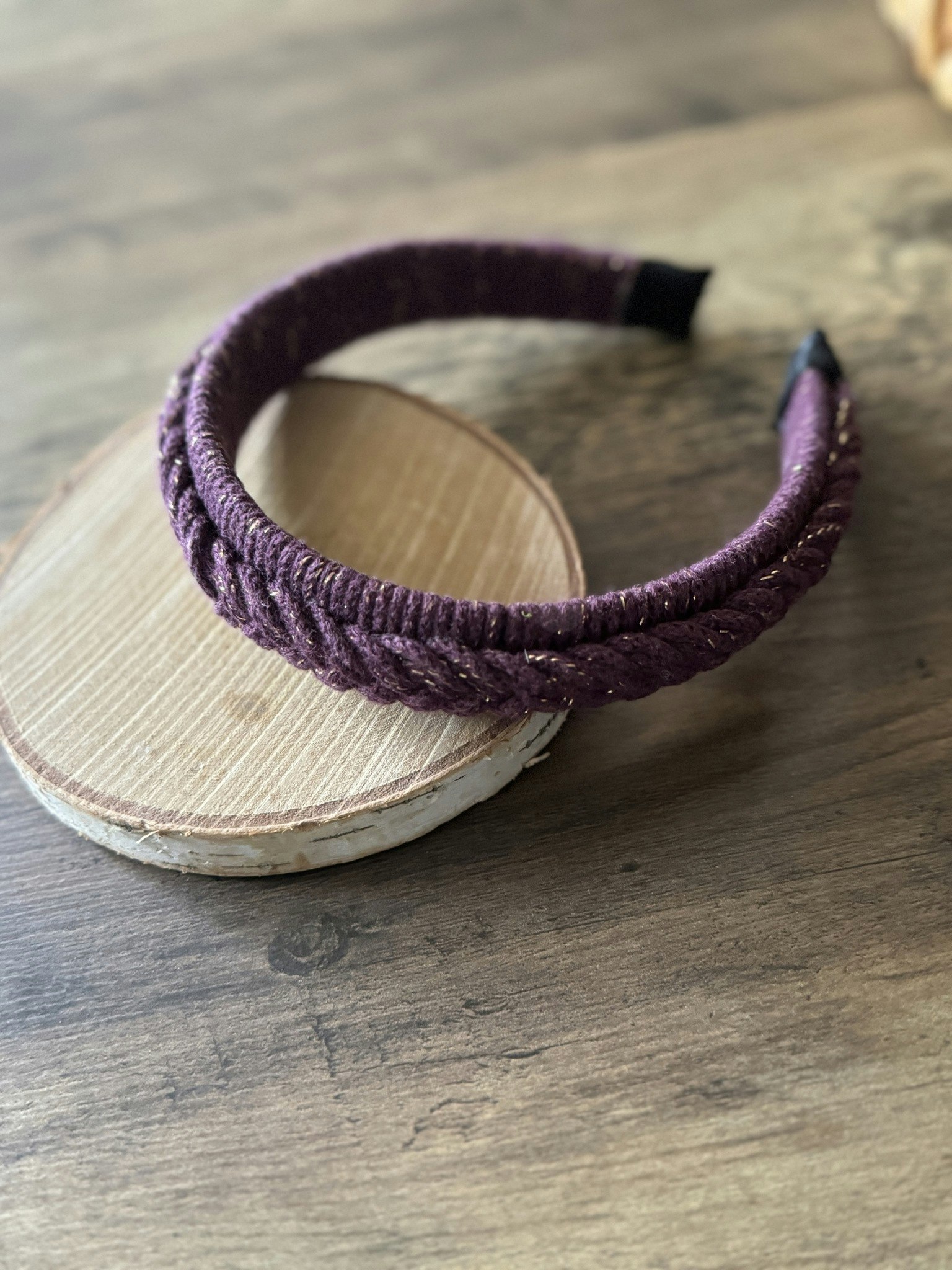 Diadem macrame/fläta
