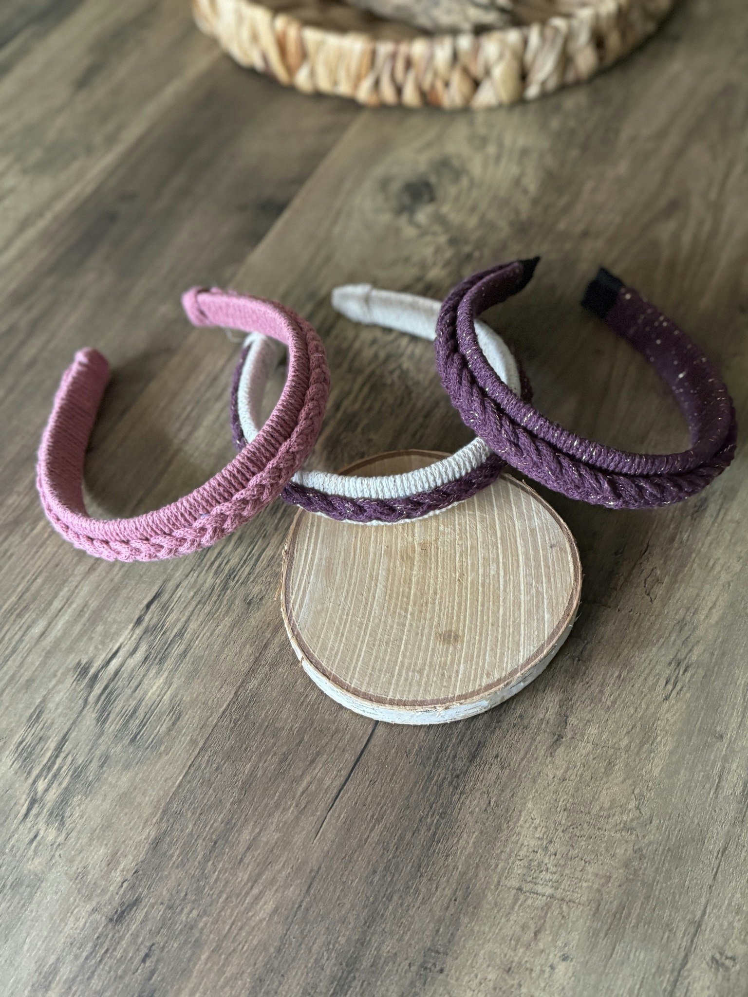 Diadem macrame/fläta