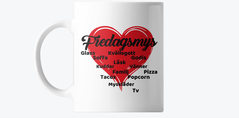Mugg fredagsmys