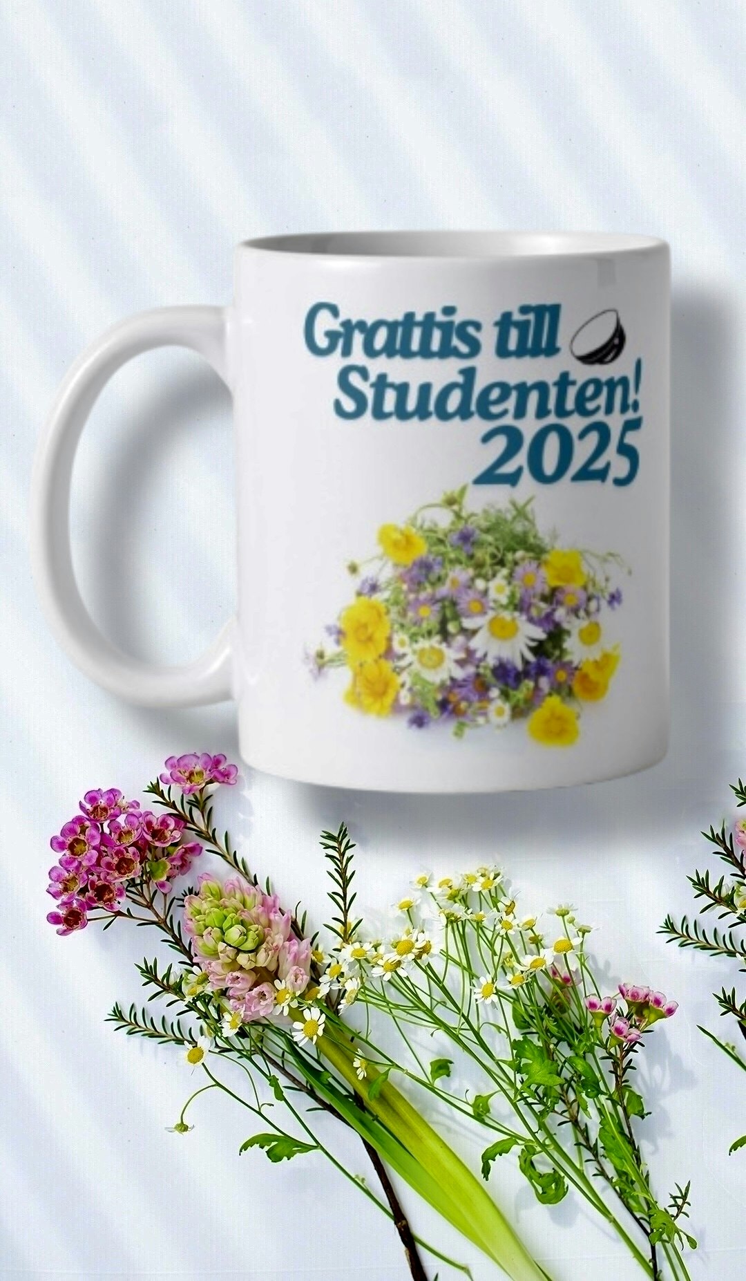 Grattis till studenten 2025/ valfritt namn