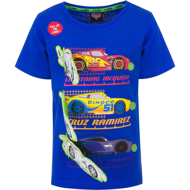 Disney Cars T-shirt - "Lyft på bilen" tröja - Premium Quality