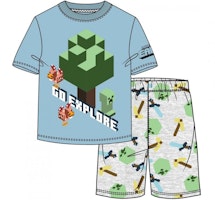 Minecraft T-shirt + Shorts / Pyjamas - Go explore
