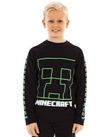 Minecraft Sweatshirt Creepers Face