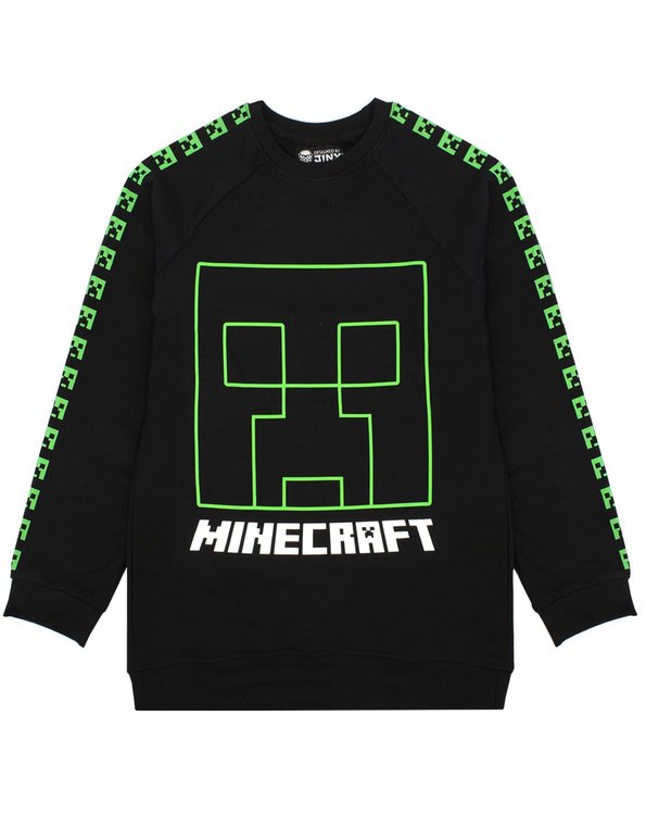 Minecraft Sweatshirt Creepers Face