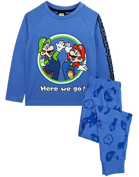 Super Mario & Luigi Pyjamas