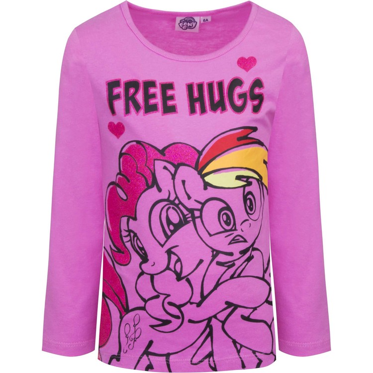 My little pony Långärmad tröja - Free hugs