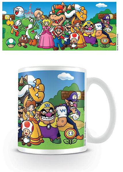 Super Mario mugg - Characters