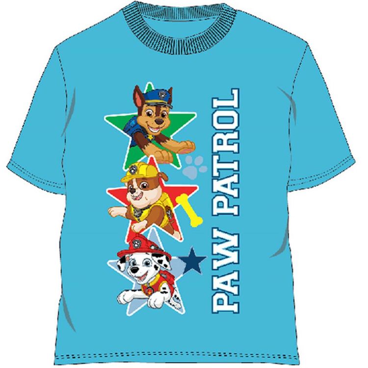 Paw Patrol T-shirt - Superstars Light blue