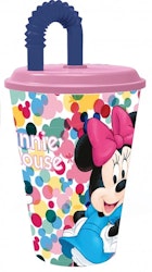 Disney Mimmi Pigg / Minnie mouse Mugg med sugrör