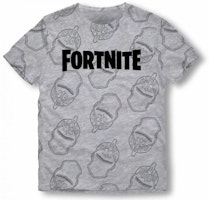 Fortnite T-shirt - Grey -  The knight