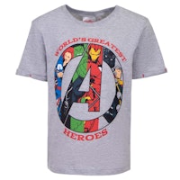 Avengers - T-shirt / Kortärmad tröja - World greatest heroes - Grå