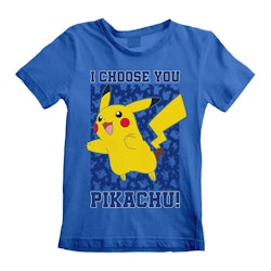 Pokemon T-shirt / Kortärmad tröja - Pikachu - I choose you