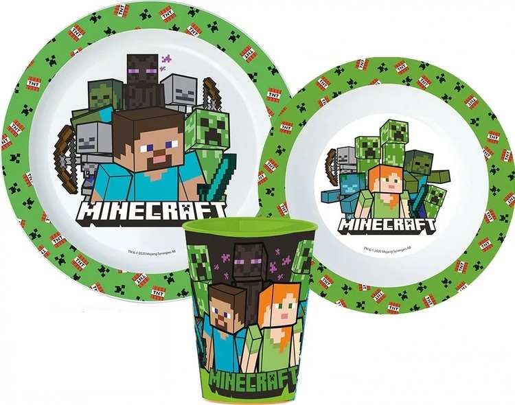 Minecraft - 3 delat Måltidsset med mugg