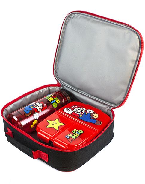 Super Mario Lunchkit - Flaska, lunchväska och matlåda