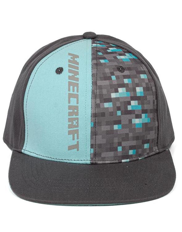 Minecraft Diamond Lightblue-Grey Keps - Luxury Limited edition