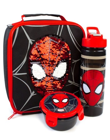 Spiderman / Spindelmannen  Lunchkit - Flaska, lunchväska och matlåda