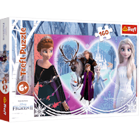 Disney Frost / Frozen - Elsa & Anna Pussel 160 bitar