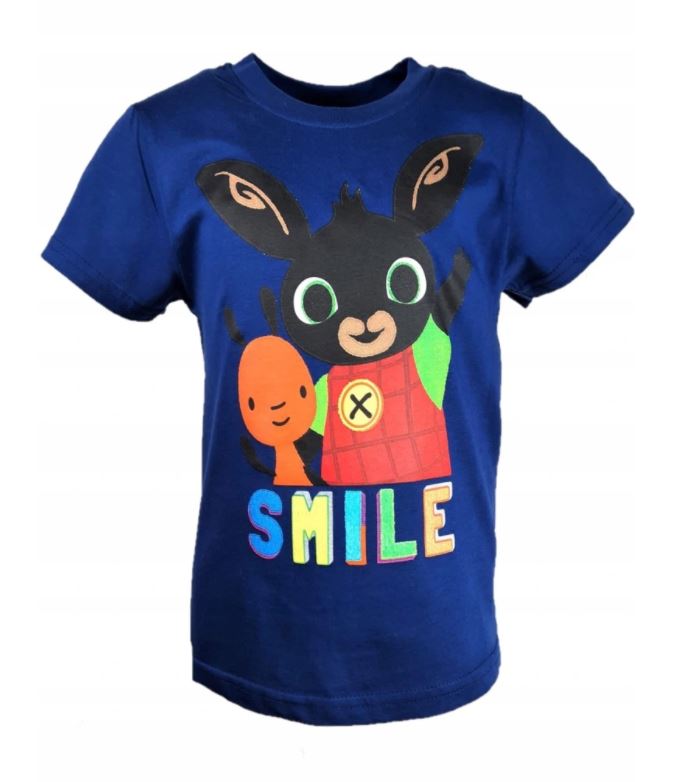 Bing Kortärmad tröja T-shirt - Smile