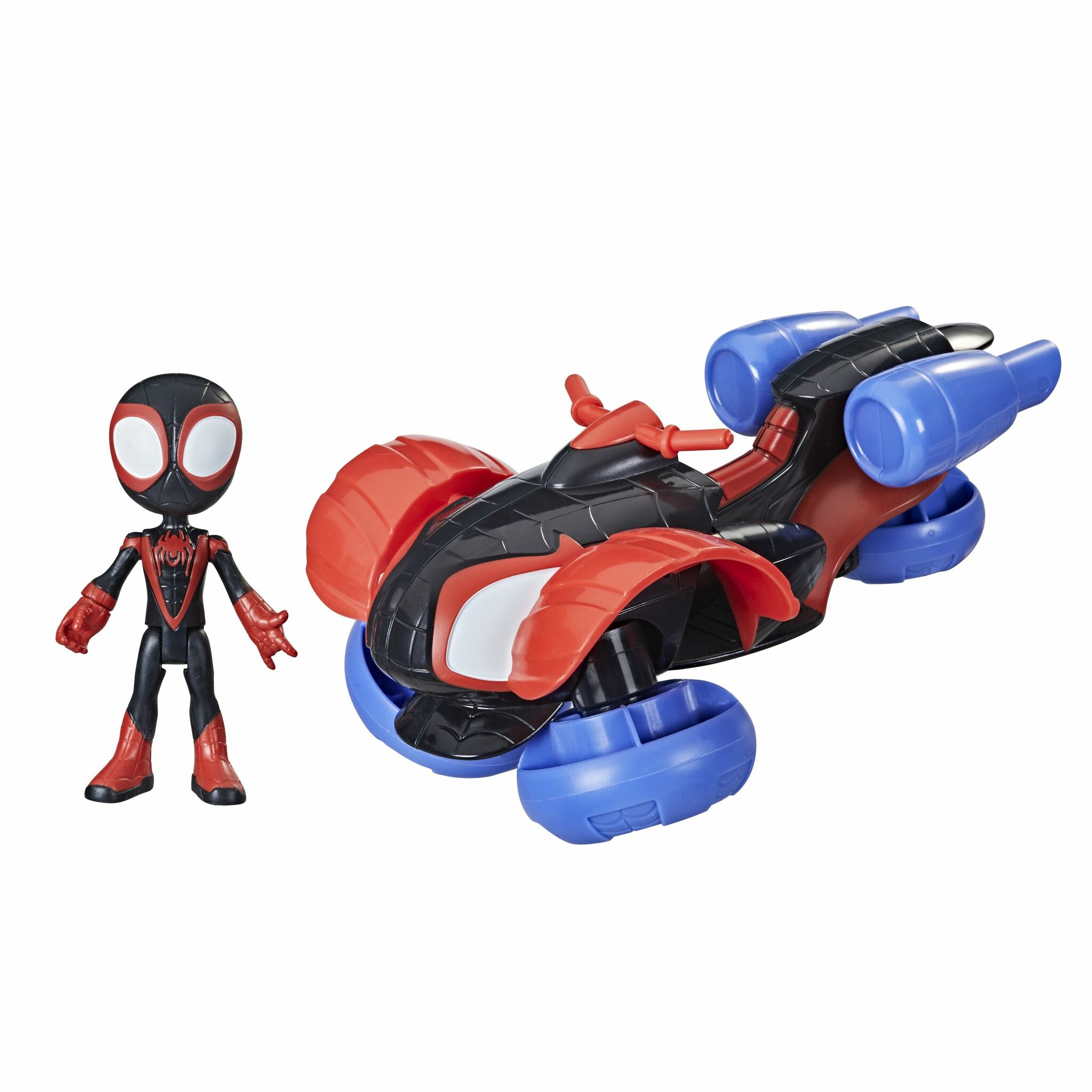 Spidey / Spiderman / Spindelmannen Miles Morales 2i1 Techn Spiderman och Friends