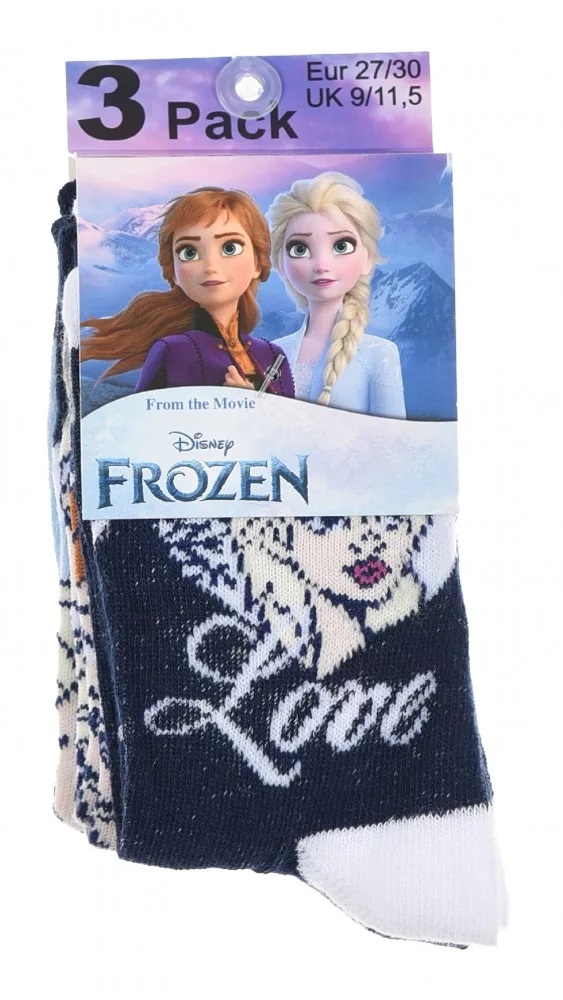 3-pack Disney Frost / Frozen  strumpor