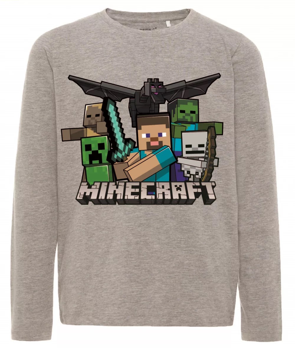 Minecraft Långärmad tröja - Steves revolt!