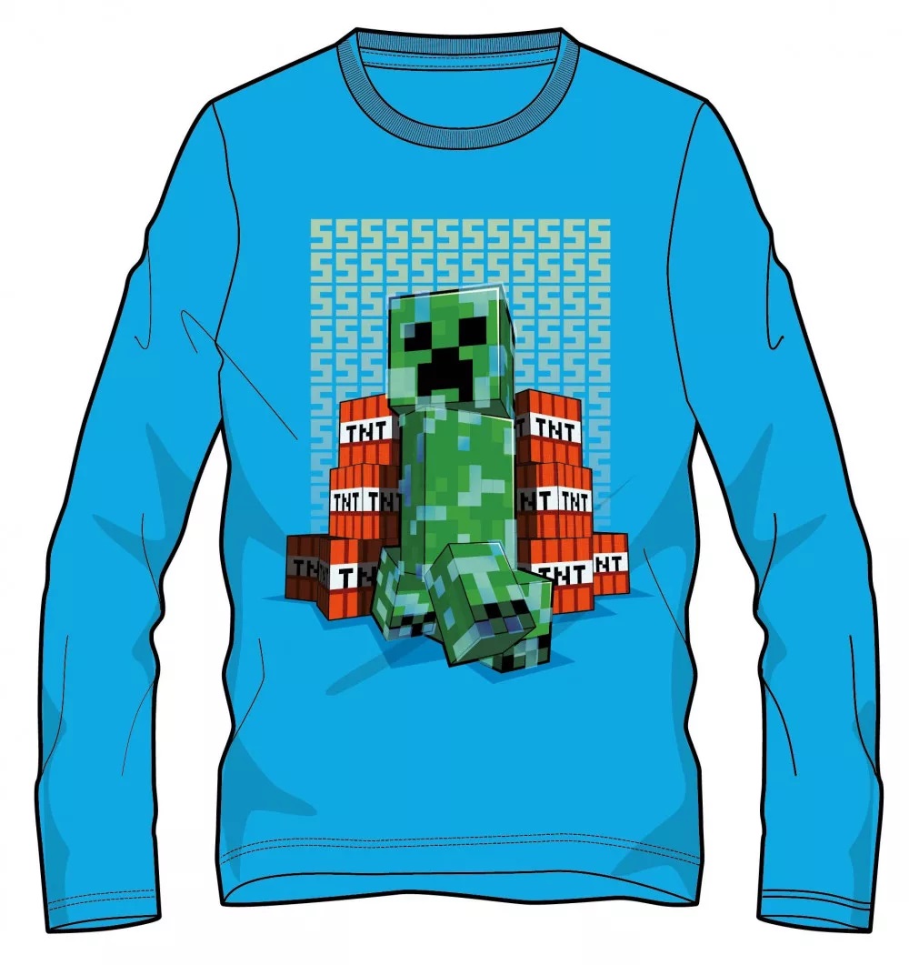 Minecraft Långärmad tröja - Creeper Dungeon TNT