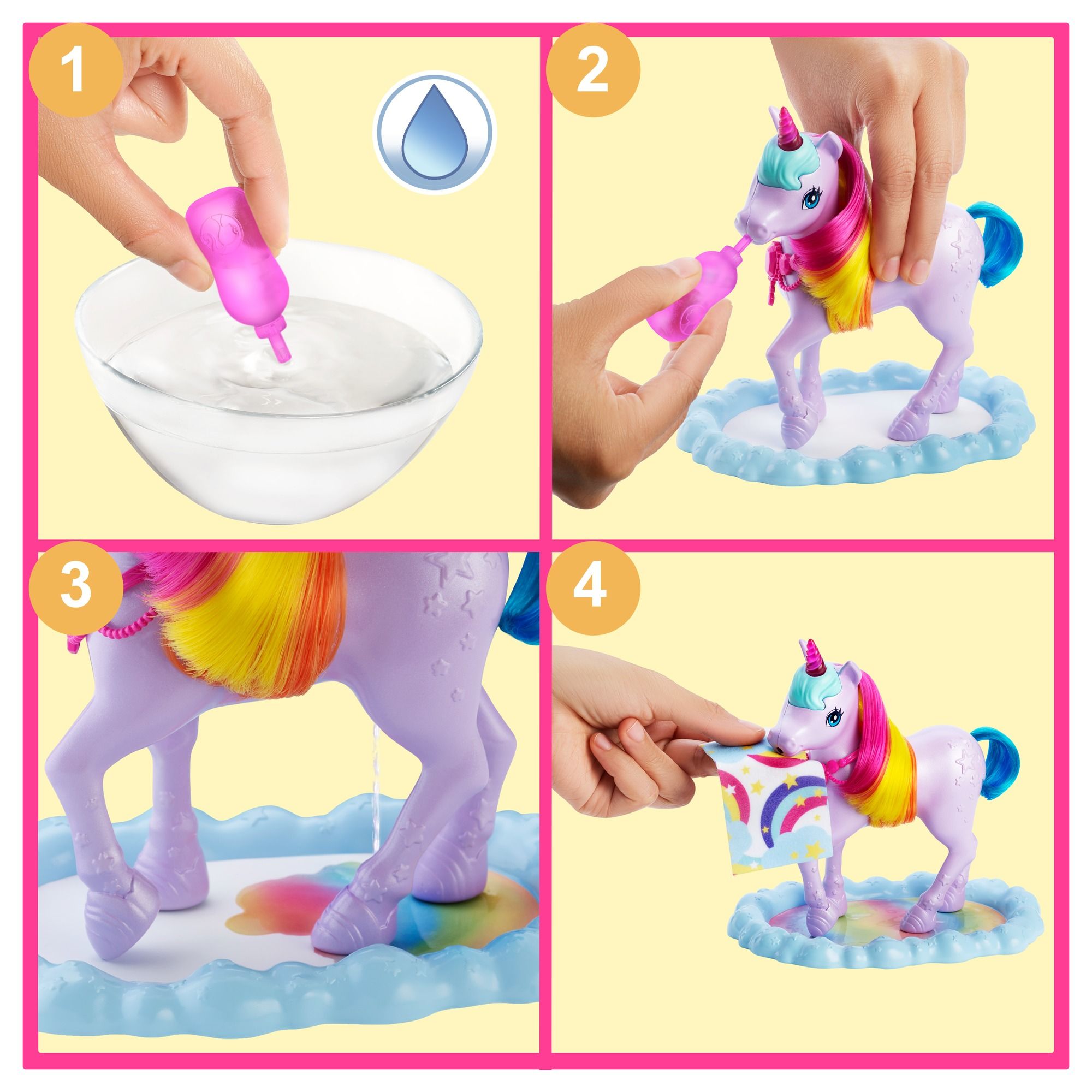 Barbie Rainbow Potty Unicorn Lekset