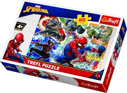 Spindelmannen / Spiderman - 60 bitar pussel - Spider on his way!
