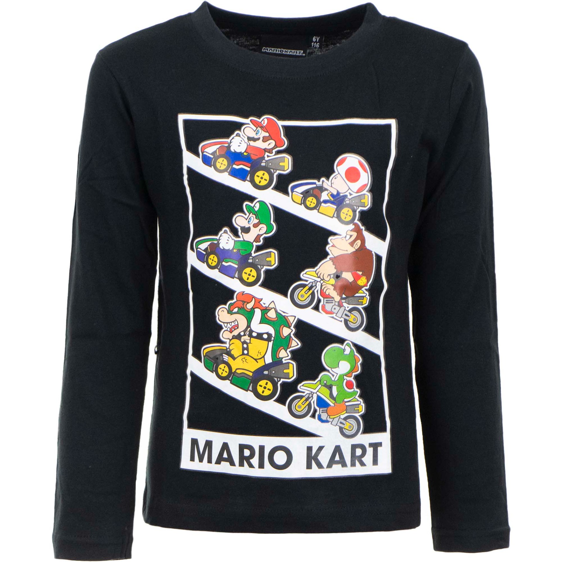 Super Mario Långärmad tröja - Mario Kart!