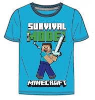 Minecraft T-shirt - Steves survival modes