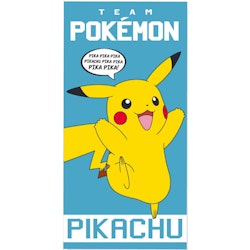 Pokemon Badlakan / Handduk - "Pika pika - Pikachu"