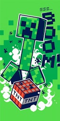 Minecraft- Creeper Boom Badlakan / Handduk