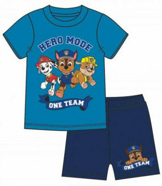 Paw patrol 2 delat set - T-shirt & Shorts - Kortärmad pyjamas - Hero mode